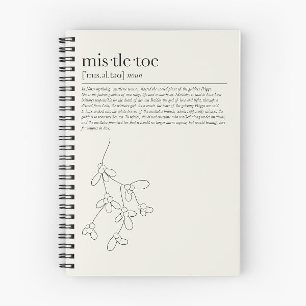Item preview, Mistletoe and the Norse mythology designed and sold by frickedesign.