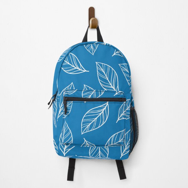 Item preview, Unique Blue and White Leaves Pattern designed and sold by RepublicOfFire.