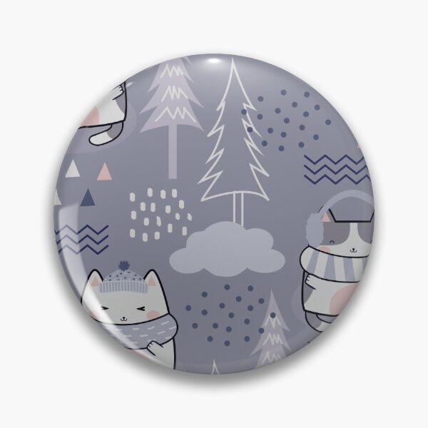 Item preview, Christmas Winter Kitties Pattern designed and sold by HappyLifeCreate.