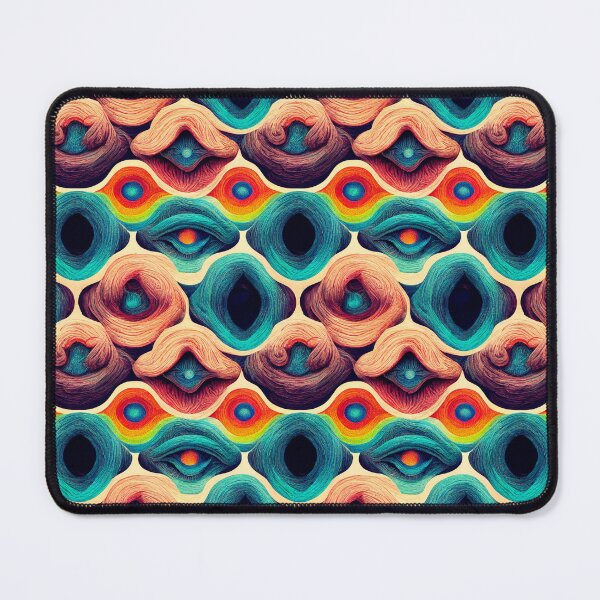 Item preview, Fascinating Psychedelic Pattern, Colorful Trippy Pattern, Psychedelia designed and sold by TreasuryOE.