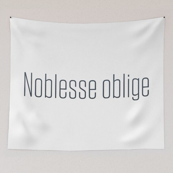 Item preview, Noblesse oblige designed and sold by tony4urban.