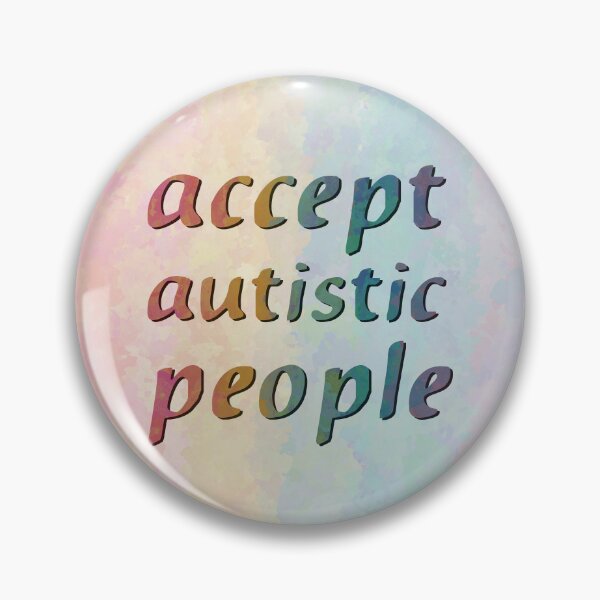 Item preview, Accept Autistic People designed and sold by Optimist Jenna: Neurodivergent Designs.