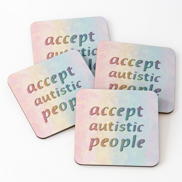 Item preview, Accept Autistic People designed and sold by Optimist Jenna: Neurodivergent Designs.