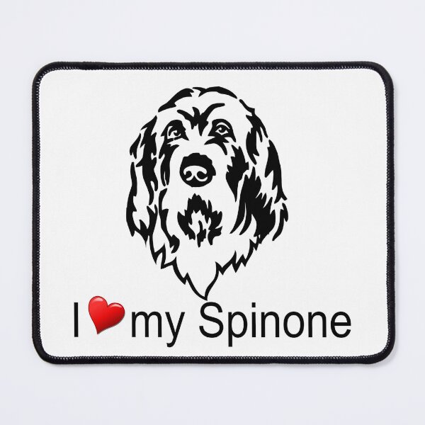 Item preview, Spinone head-I-Love-with heart designed and sold by spinone-shop-ch.