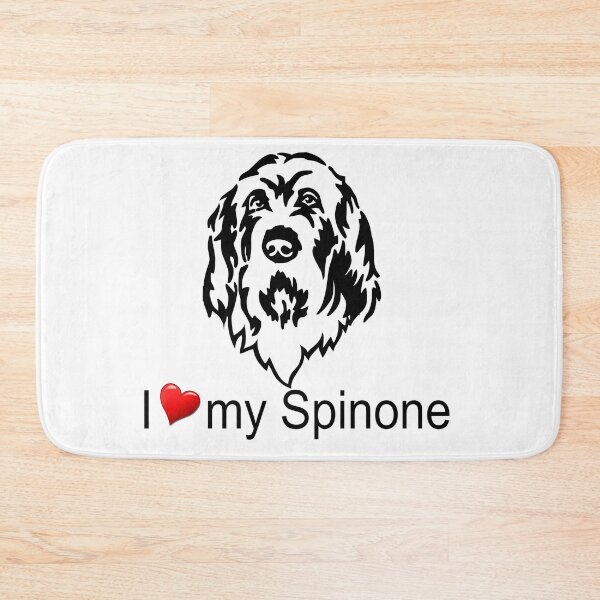 Item preview, Spinone head-I-Love-with heart designed and sold by spinone-shop-ch.