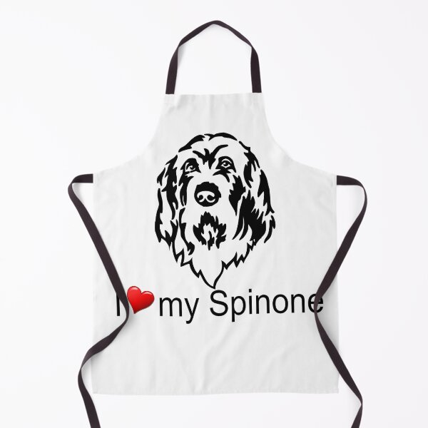 Item preview, Spinone head-I-Love-with heart designed and sold by spinone-shop-ch.