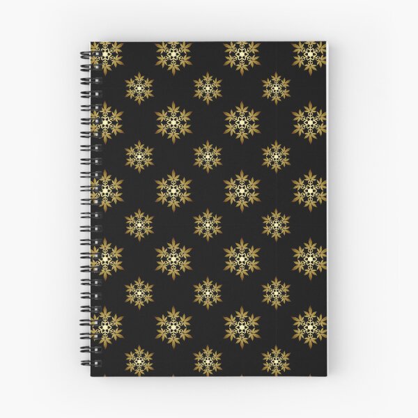 Item preview, Snowflakes with weed pattern designed and sold by sashica.