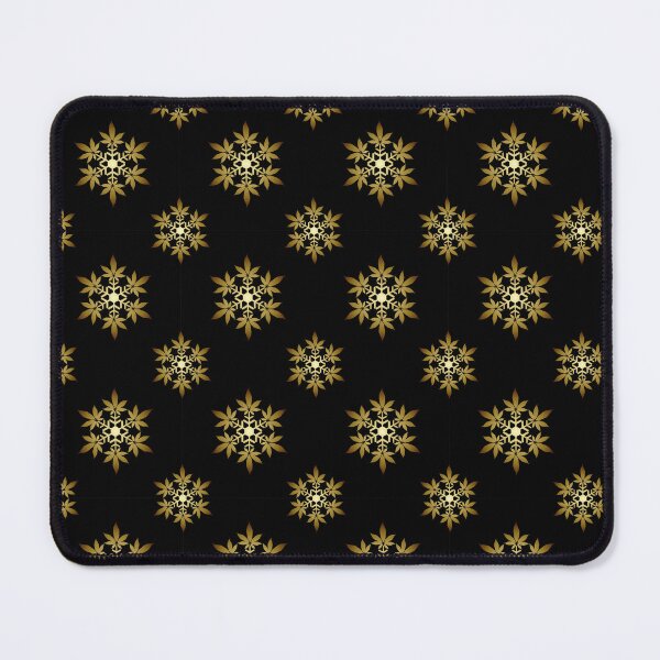 Item preview, Snowflakes with weed pattern designed and sold by sashica.