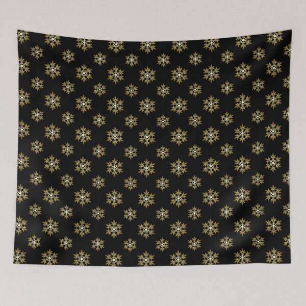 Item preview, Snowflakes with weed pattern designed and sold by sashica.