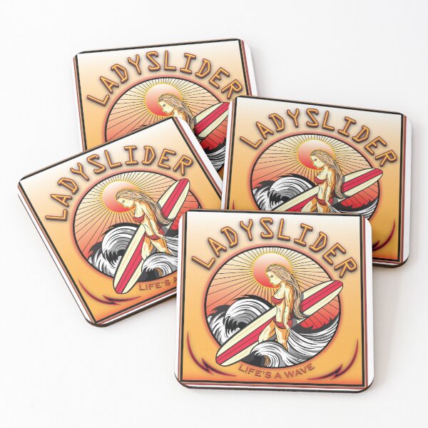 Item preview, WOMEN SURFING LADYSLIDER designed and sold by Larry Butterworth.