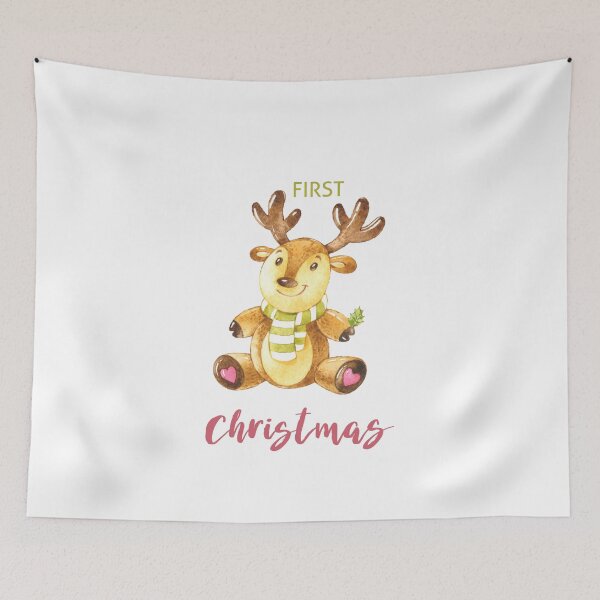 Item preview, First Christmas Reindeer designed and sold by Jensphotos.
