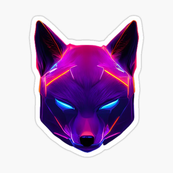 Item preview, Qrazy Qreatures - Cyberpunk fox Reynard designed and sold by QrazyQreatures.