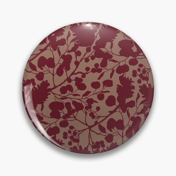 Item preview, Red Silhouetted Winter Leaves designed and sold by Carolina Diaz.