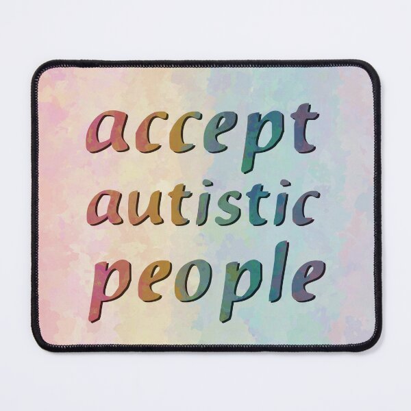 Item preview, Accept Autistic People designed and sold by Optimist Jenna: Neurodivergent Designs.