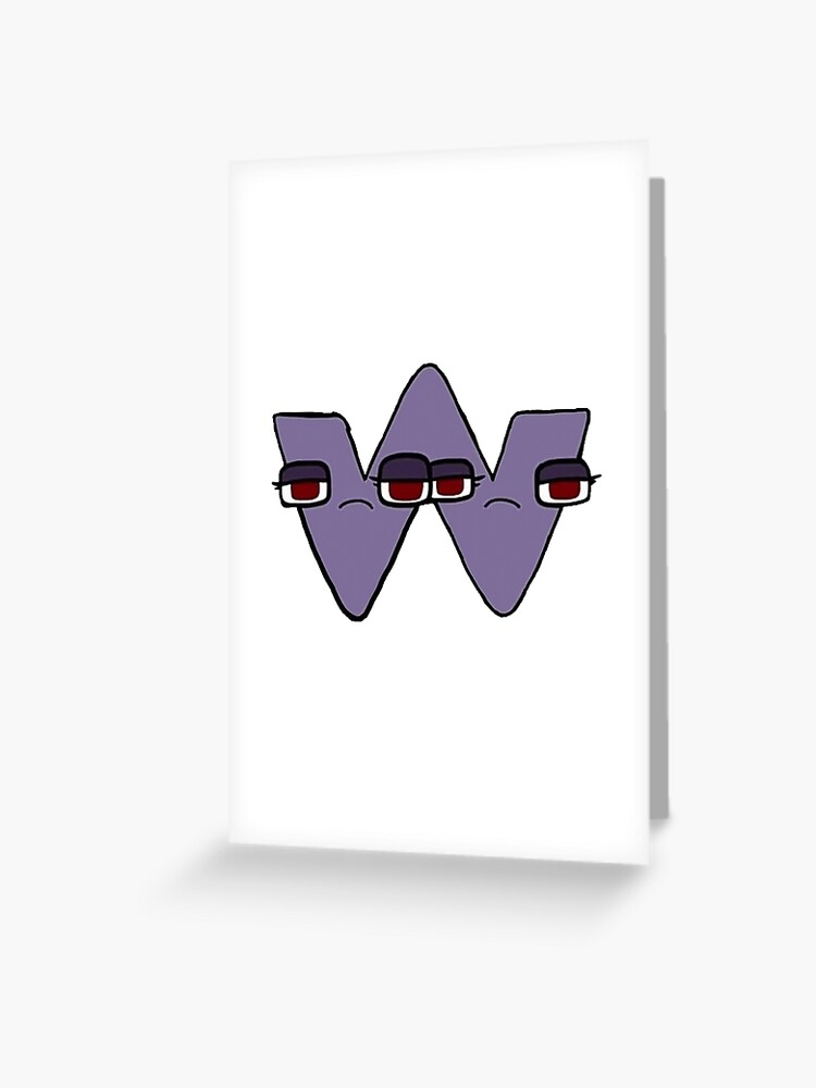 Emotion Letter C Alphabet Lore, Angry Latter Alphabet Lore Greeting Card  for Sale by zackup