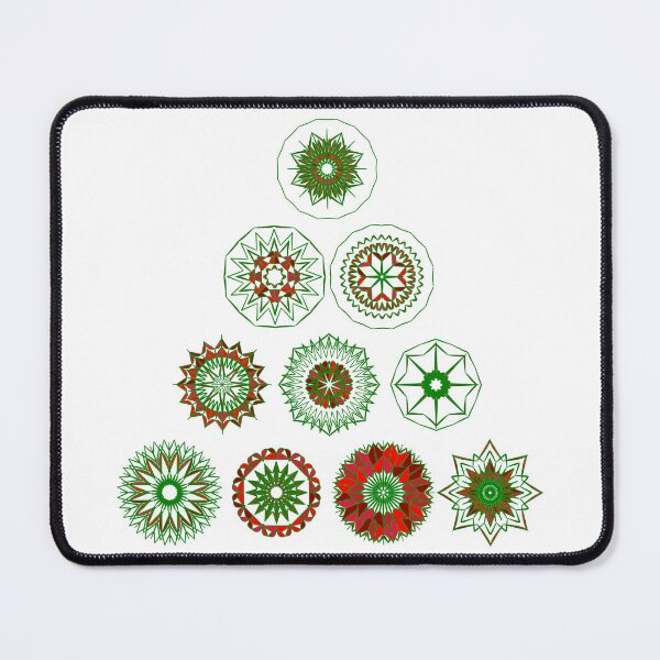 Item preview, Festive small tree set unique design W4.1 designed and sold by fishpressink.