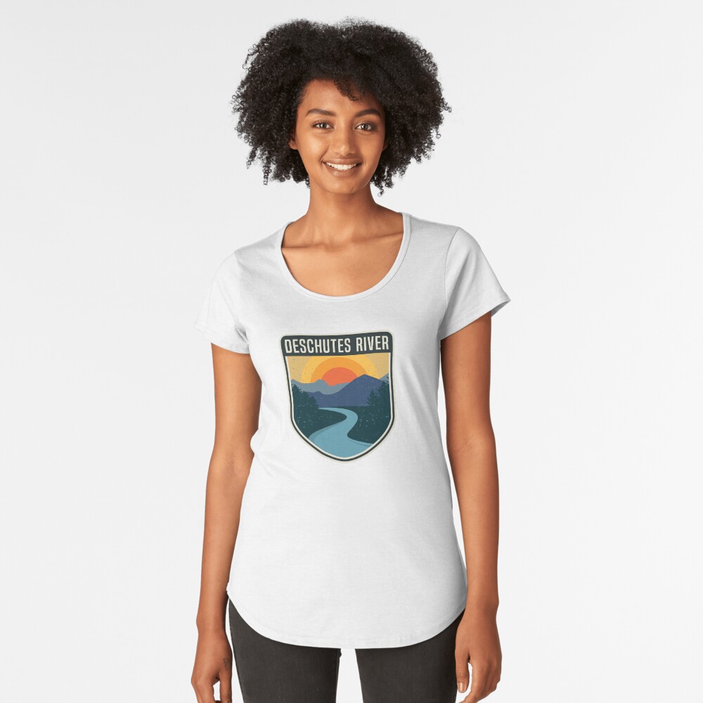 Vista previa del artículo con la obra «Camiseta premium de cuello ancho», diseñado y vendido por studio838.