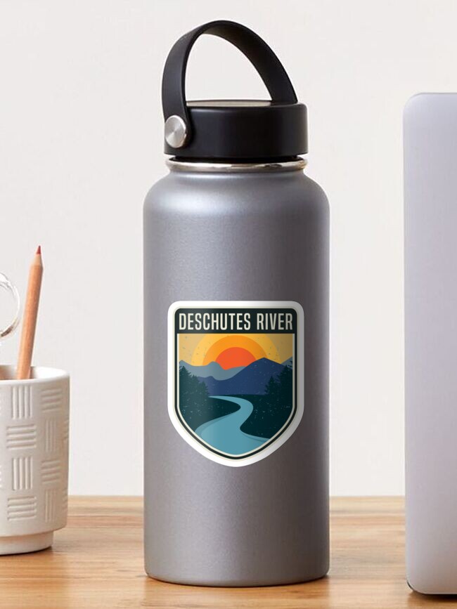 Imagen 1 de 3, Pegatina con la obra Río Deschutes, diseñada y vendida por studio838.
