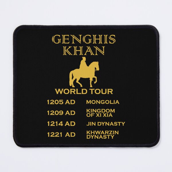 Item preview, Khan World Tour designed and sold by historeetees1.