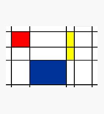 Minimalist Mondrian Photographic Print