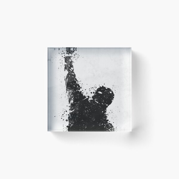 Sylvester Stallone Acrylic Block