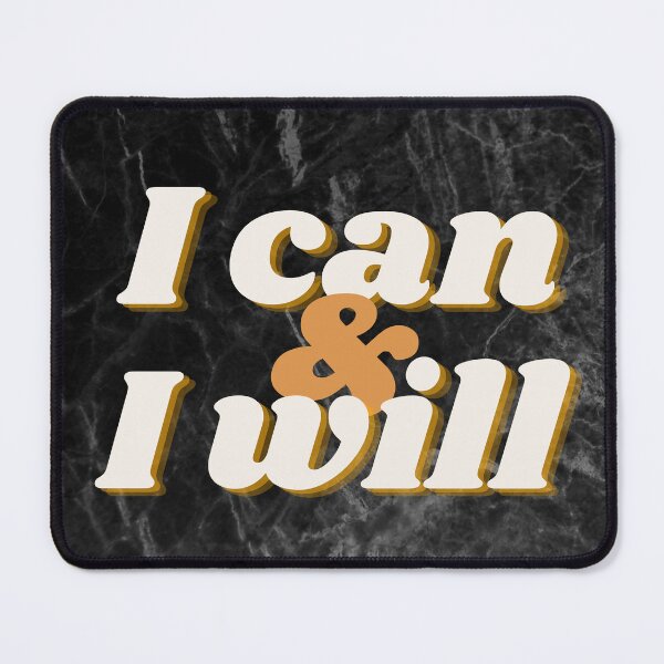 Item preview, I can & i will - custom Text on all product designed and sold by WeCustom.
