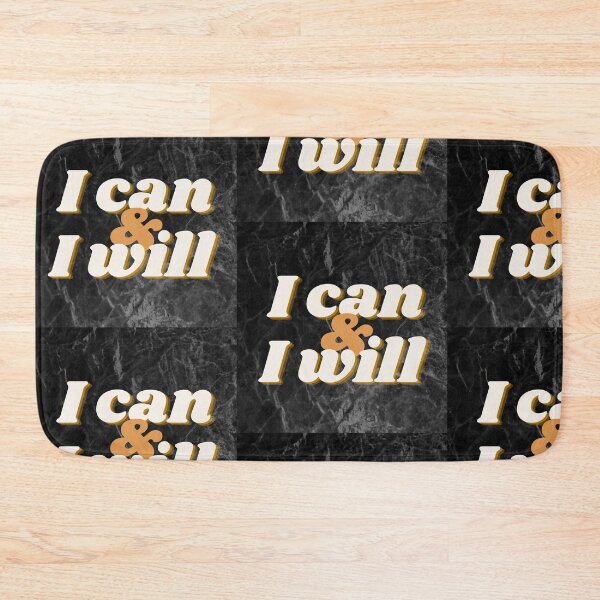 Item preview, I can & i will - custom Text on all product designed and sold by WeCustom.