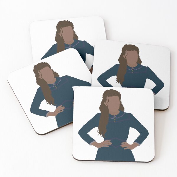 Item preview, Enola Holmes in blue dress designed and sold by sloppydesignss.