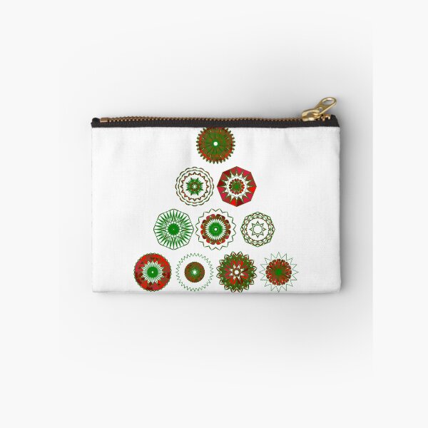 Item preview, Festive small tree set unique design W4.3 designed and sold by fishpressink.