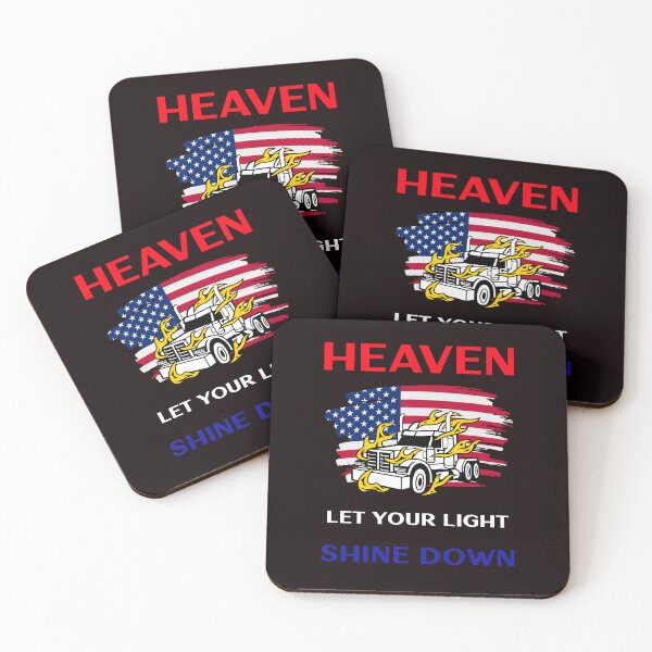 Item preview, American Trucker, Heaven Let Your Light Shine Down RWB designed and sold by TeamsterLife.