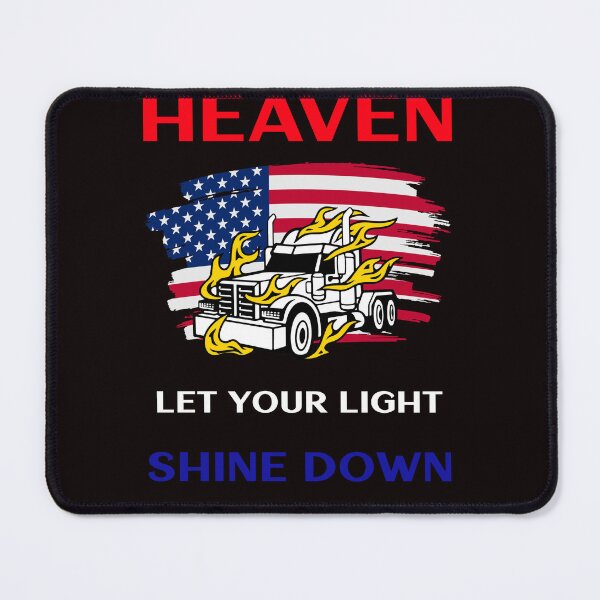 Item preview, American Trucker, Heaven Let Your Light Shine Down RWB designed and sold by TeamsterLife.