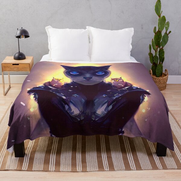 Item preview, looks as a cat with owls AI designed and sold by SBlagojevic.
