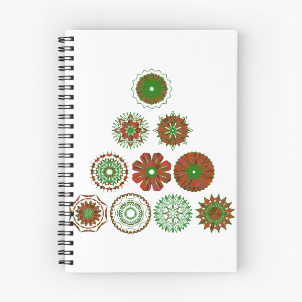 Item preview, Festive small tree set unique design W4.4 designed and sold by fishpressink.