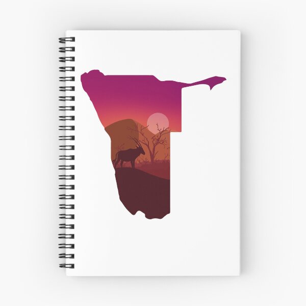 Item preview, Namibia map and landscape designed and sold by landscapeworlds.