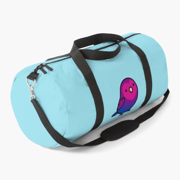 Item preview, "Bi Bi Birdie" Bisexual LGBT+ Pride Lovebird designed and sold by birdhism.