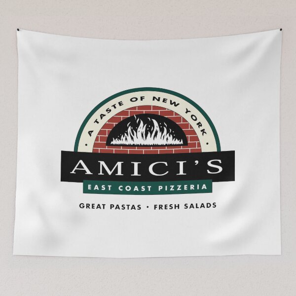 Item preview, Retro amici's logo designed and sold by Lone Wolves.