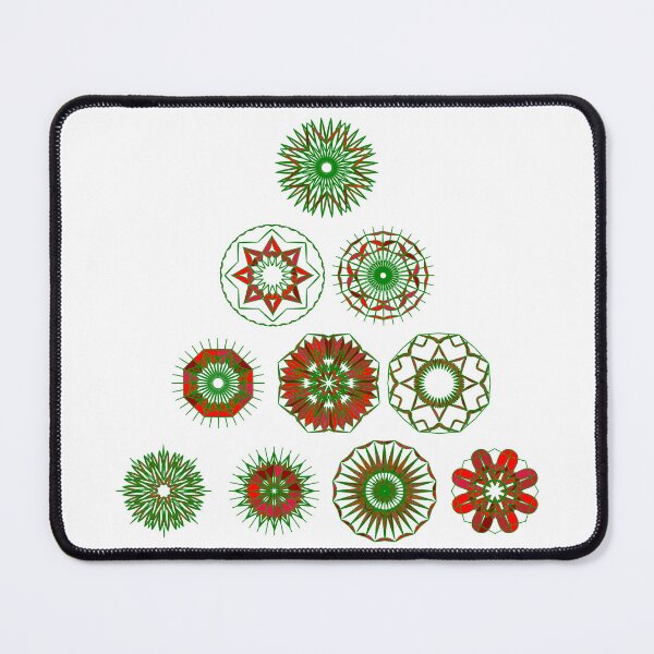 Item preview, Festive small tree set unique design W4.5 designed and sold by fishpressink.
