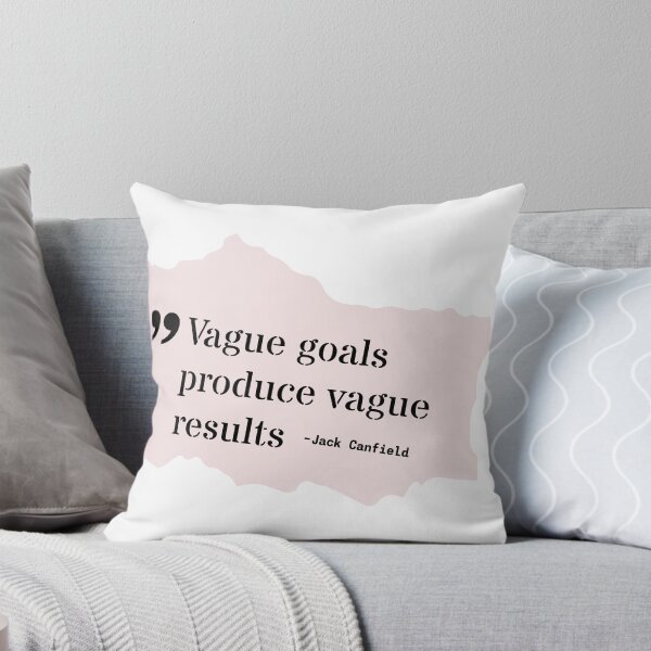 Item preview, Vague goals lead to vague results, self-improvement, motivation designed and sold by Work life.