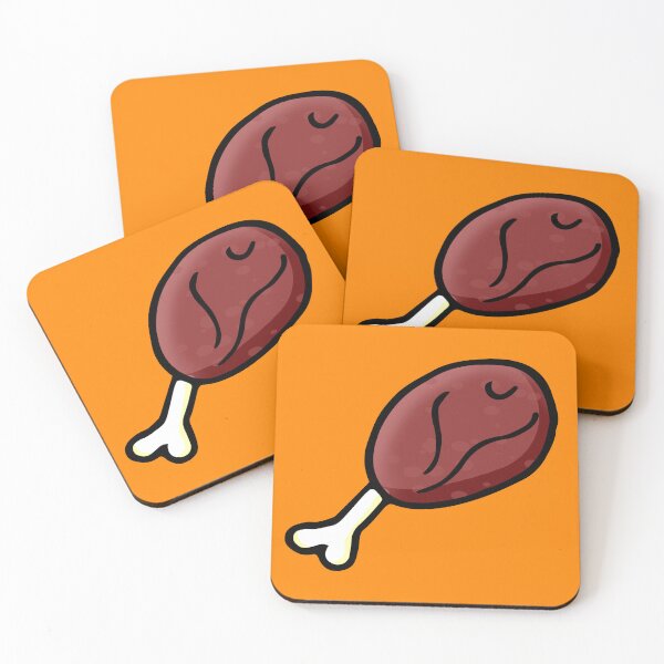 Item preview, Simple Chicken Drumstick Doodle designed and sold by vandervisuals.