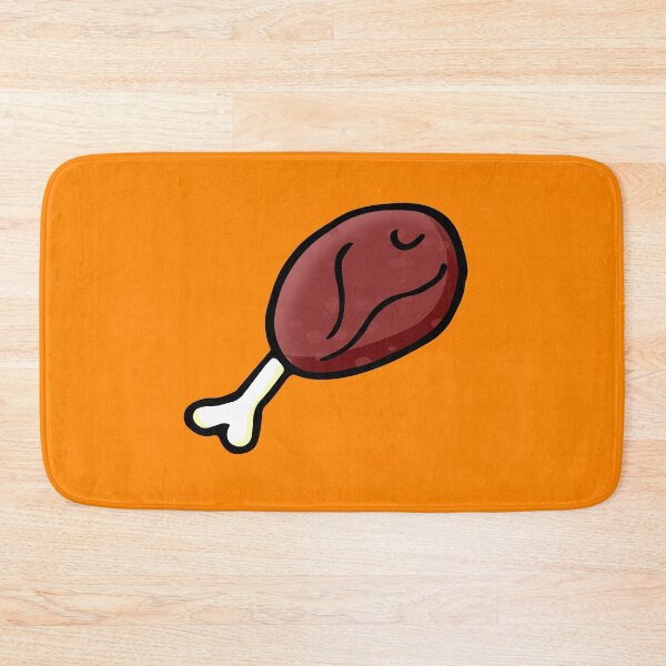 Item preview, Simple Chicken Drumstick Doodle designed and sold by vandervisuals.
