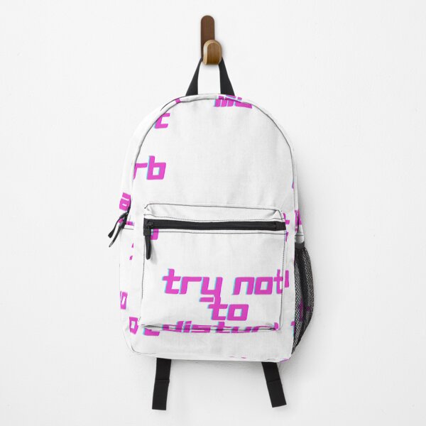 Item preview, TRY NOT DISTURB ME ( Pink Edition ) designed and sold by Mobile Cases Store.