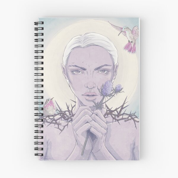 Item preview, 'Restitution' - digital illustration, fantasy, portrait, girl, nature designed and sold by Maddy Walker.