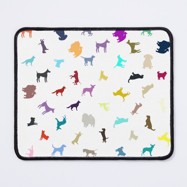 Item preview, Abstract Multi Color Dog Pattern designed and sold by Pixel4Art.
