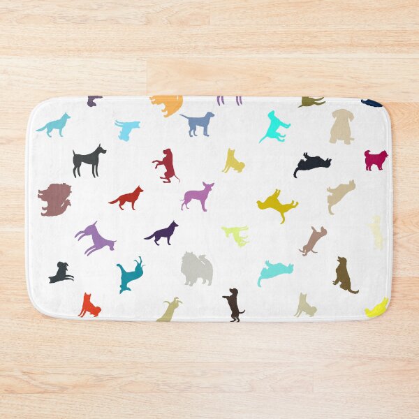 Item preview, Abstract Multi Color Dog Pattern designed and sold by Pixel4Art.