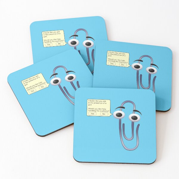 Item preview, Clippy Presence of God designed and sold by aribluestein.