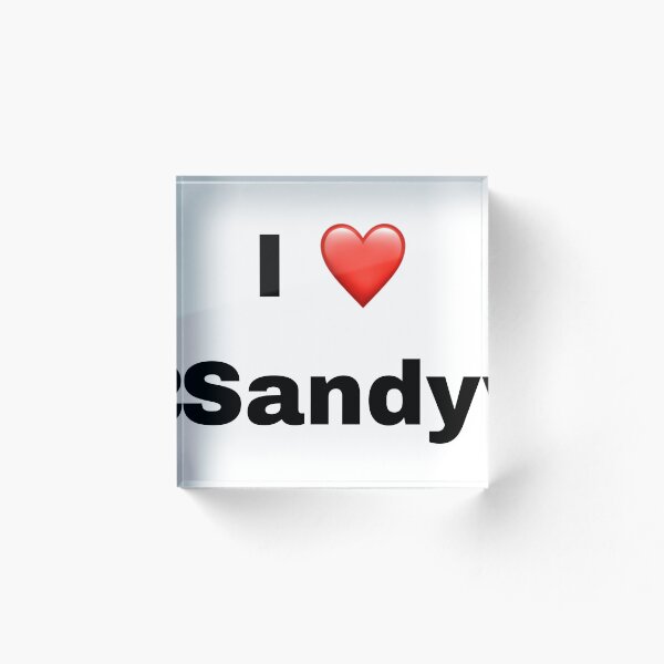Item preview, I 'heart' Sandy2 designed and sold by JeffBowan.