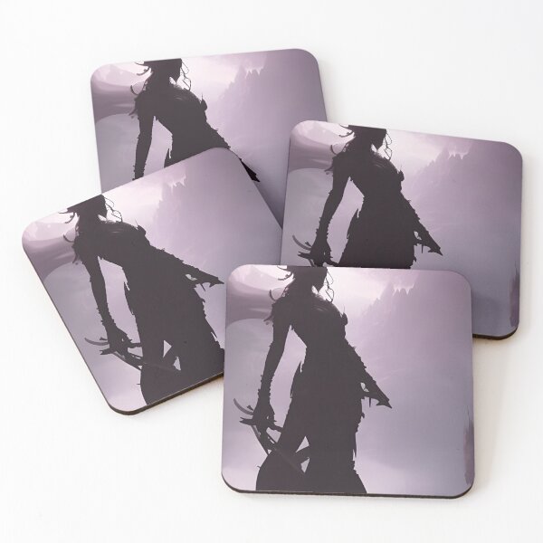 Item preview, Fantasy creature warrior silhouette designed and sold by banzay89.