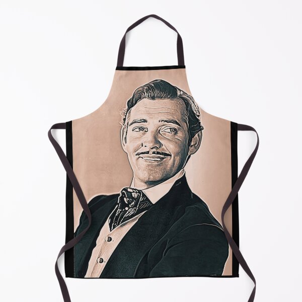 Item preview, Clark Gable Art - vintage painting - D57 designed and sold by DecoVintage.