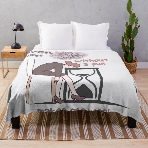Item preview, Seven Days Without a Pun Makes One Weak designed and sold by TRK-RA ⭐⭐⭐⭐⭐.