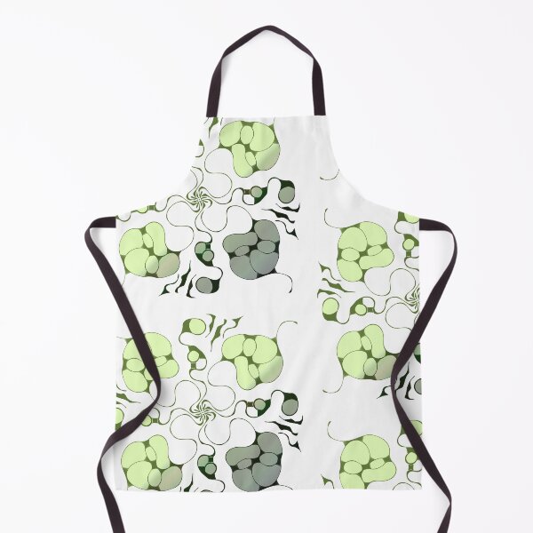 Item preview, Green abstract digital art - white background  designed and sold by AlinaSCorner.